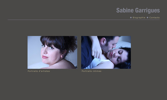 Site de Sabine Garrigues